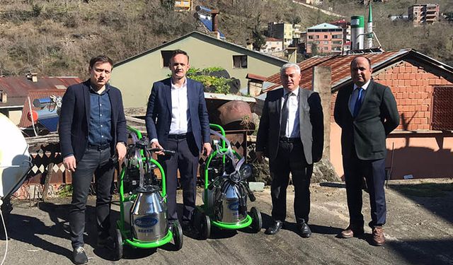 Giresun’da manda sütü yaygınlaşıyor