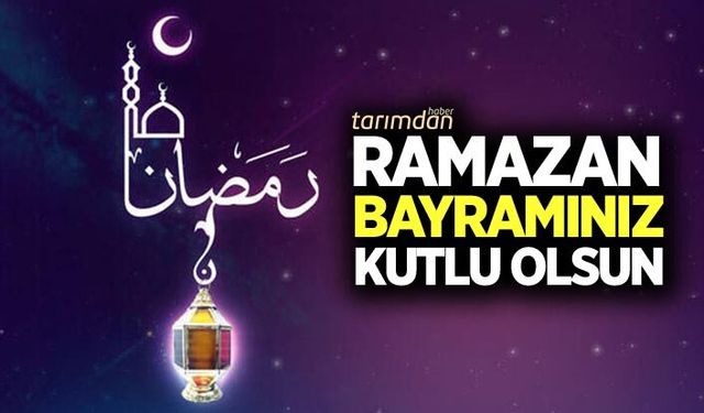 Ramazan Bayramınız mübarek olsun