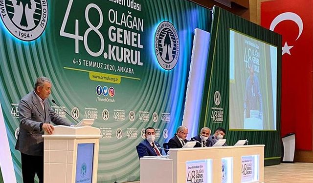 Orman Mühendisleri Odasının genel kurulu yapıldı