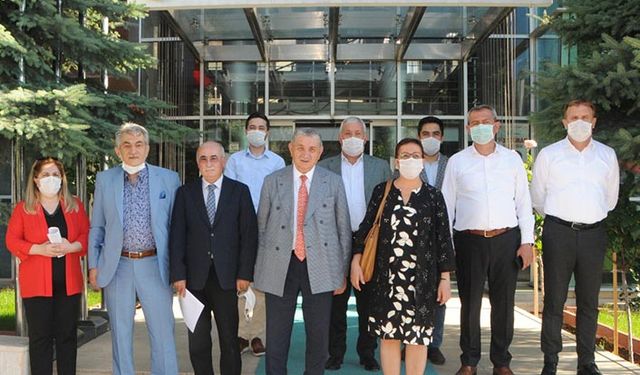 TİGEM Genel Müdürü Öz Orman-İş'i ziyaret etti