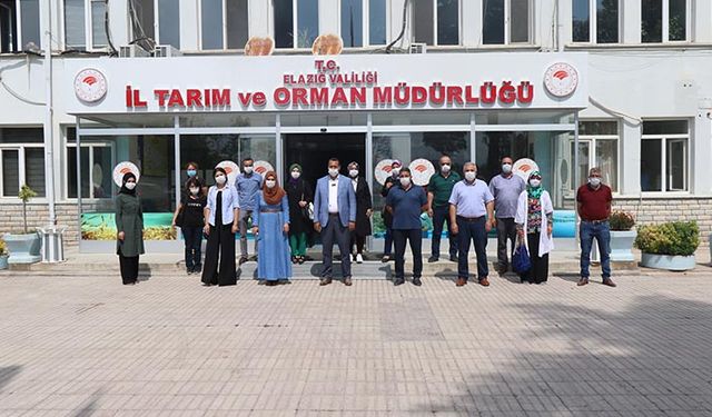 Elazığ'da çiftçiyi doğru yönlendirebilmek için personel eğitimden geçti