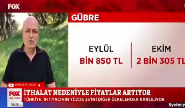 Gübre fiyatlarına bir ayda yüzde 25 zam geldi