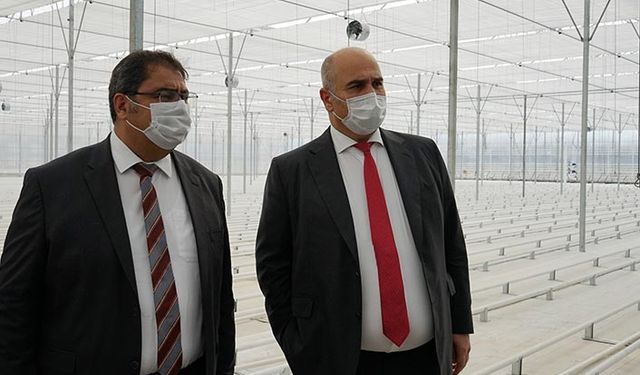 HEKTAŞ’ın inşası devam eden Tarımsal İnovasyon ve Deneyim Merkezi’ne ziyaret