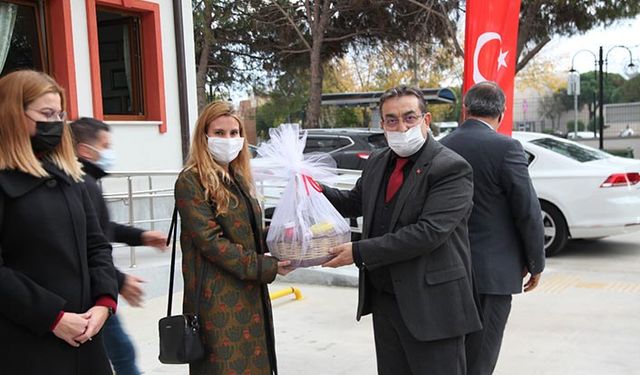 Tarım İl Müdürlüğünden sağlık çalışanlarına moral motivasyon desteği