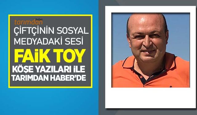 Faik Toy köşe yazılarıyla aramızda 