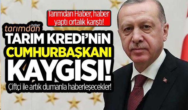 Tarım Kredi'nin arpa alım fiyatında Cumhurbaşkanı kaygısı! Çiftçiyle dumanla haberleşecekler!