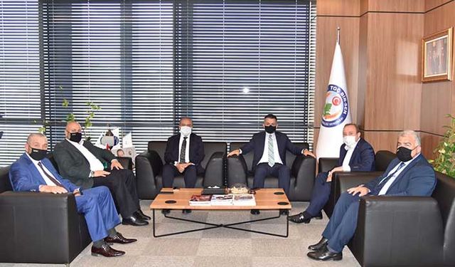 Bakan Pakdemirli Toç Bir-Sen'i ziyaret etti