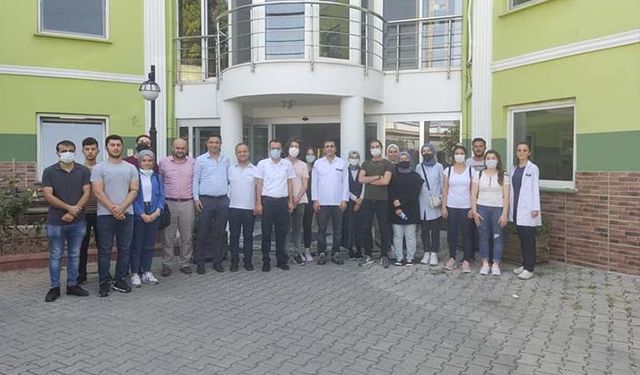 Uşak'ta stajyer öğrenciler Muratbey Gıda'yı ziyaret etti