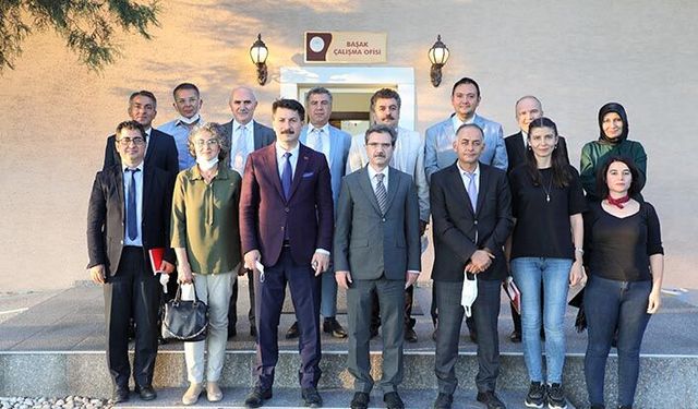 Gıda Kontrol Genel Müdürü Tarım İl Müdürlüğünü ziyaret etti