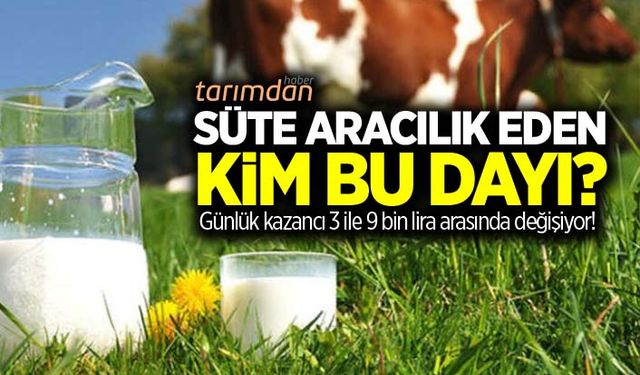 Tarım Kredi Marketlerde süte aracılık eden kim bu dayı?