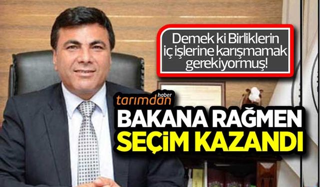 Damızlık Birliğinde seçimi Kamil Özcan kazandı!