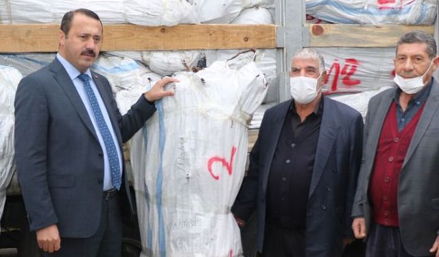 Üreticilere sertifikalı ceviz fidanı dağıtıldı