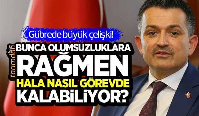 Gübrede büyük çelişki!