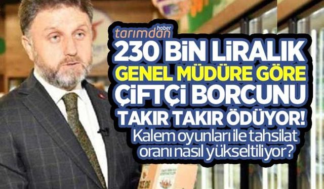 Tarım Kredi'de kredi tahsilat oranı ve tarımsal kredilerde kalem oyunları!
