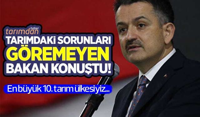 “En Büyük 10. Tarım ülkesiyiz”