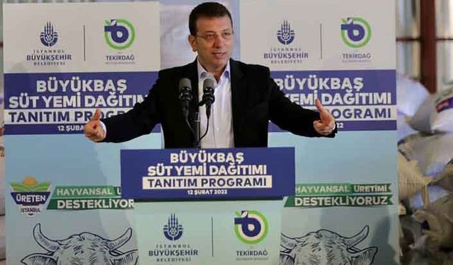 İstanbul'da yetiştiriciye işletme başına 2.5 ton yem desteği!