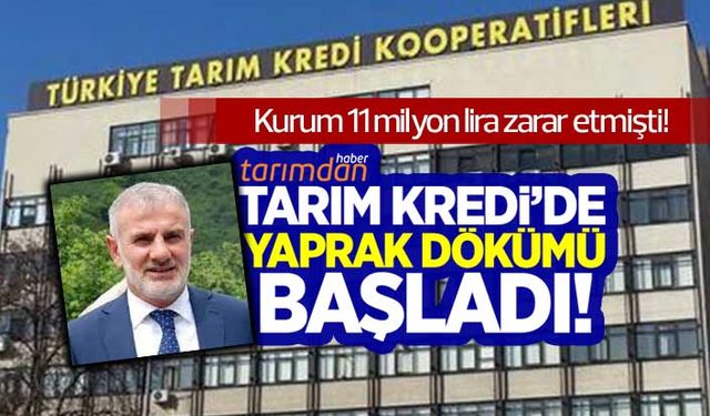 Tarım Kredi’de yaprak dökümü başladı! Adem Tatlı istifa etti!