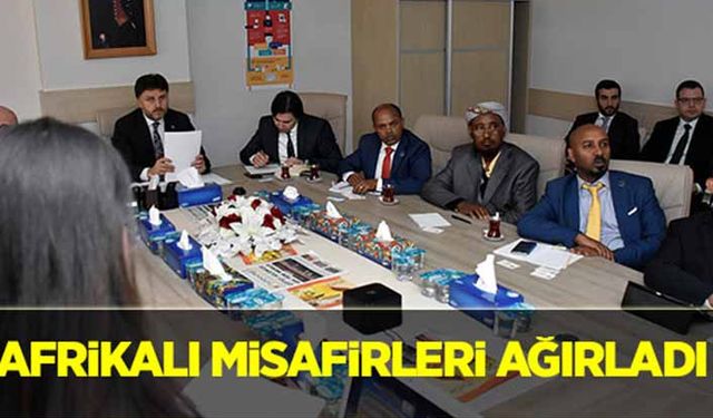 Tarım Kredi Afrikalı misafirleri ağırladı