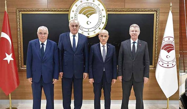 Pankobirlik ve PANŞEK Başkanından Tarım Bakanına ziyaret