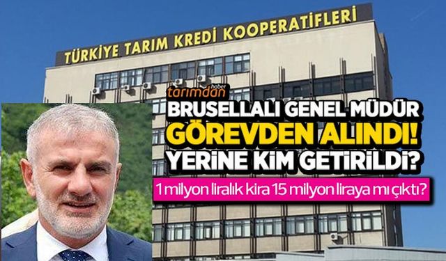 Tareks Hayvancılık Genel Müdürü Adem Tatlı görevden alındı!