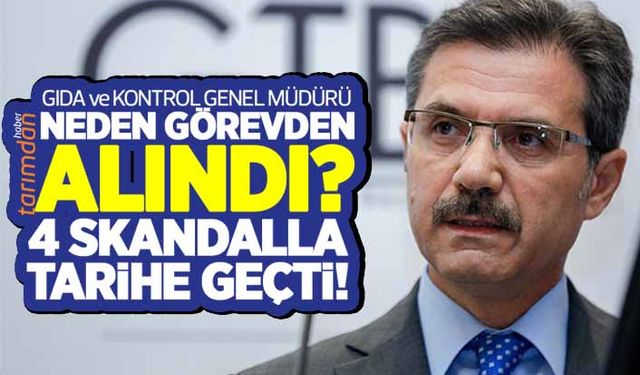 Tarım Bakanlığında Harun Seçkin neden görevden alındı? 4 skandalla tarihe geçti!