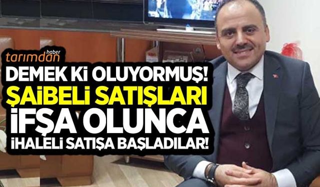 Türkşeker Tarım'da yönetim köşeye sıkıştı ihaleli satış başladı!