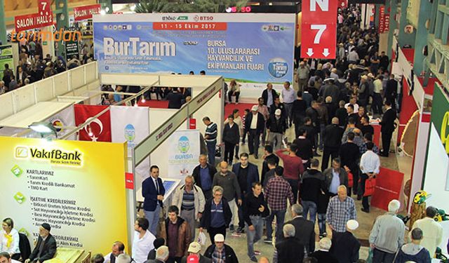 Bursa tarım ve hayvancılık fuarı gün sayıyor!