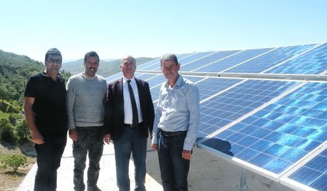 Çiftçiye güneş paneli desteği