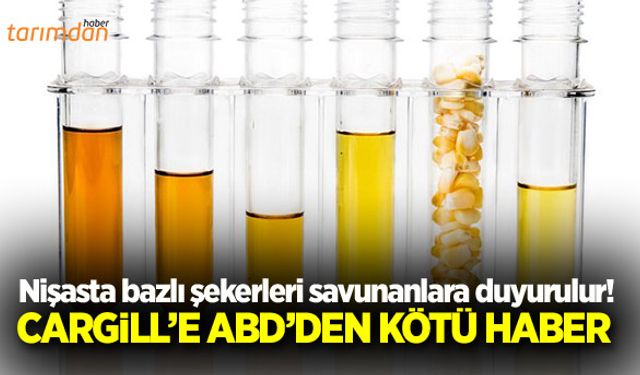 Nişasta bazlı şekerleri savunanlara duyurulur!