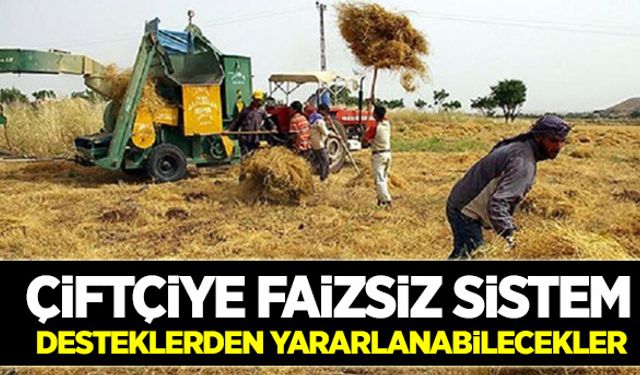 Tarımsal kredilerde faizsiz sistem için önemli adım!