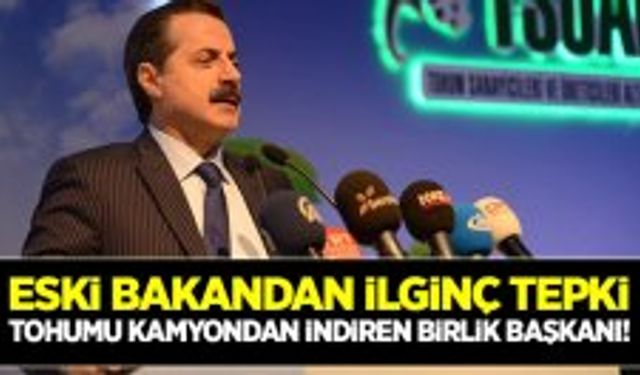 Tohumda eski Tarım Bakanı Çelik’in dikkatini çeken birlik sayısı!