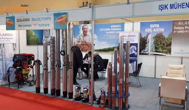 Alarko Dalgıç Pompaları büyük ilgi gördü!