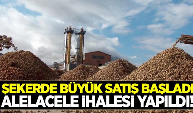 Şeker fabrikalarının satışı başladı!