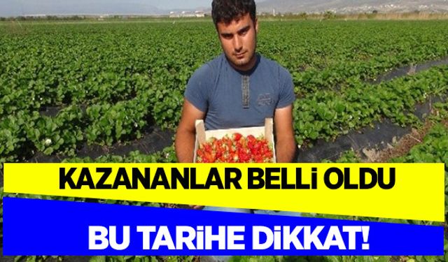 2018 Genç Çiftçi Projesini kazananlar belli oldu!