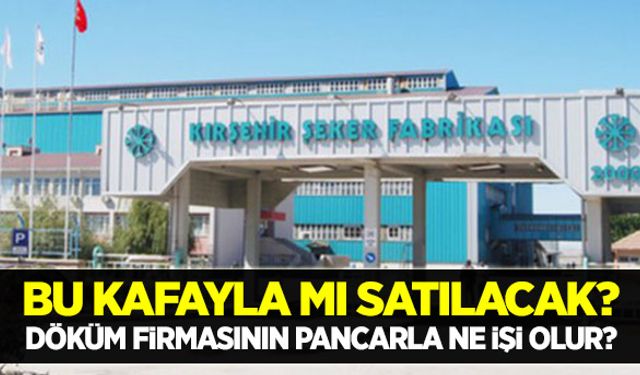 Şeker fabrikalarına ilk talipli tarım dışından geldi!