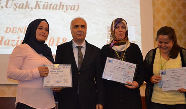 Tarımda kadın girişimciliğine sertifika töreni