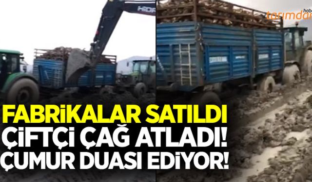Şeker fabrikası satıldı çiftçi çamura saplandı!