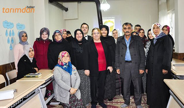 Kadın çiftçilere yeni bir kurs açıldı!