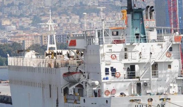 Bakanlıktan Julia Ak isimli gemiyle ilgili açıklama!