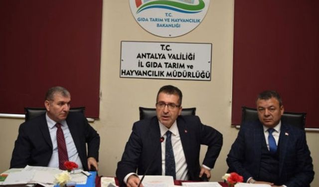 Antalya tarımı masaya yatırıldı