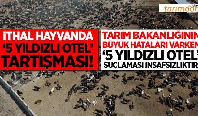 Hastalıklı hayvan ithalatında tüm suç veteriner hekimlere yükleniyor!