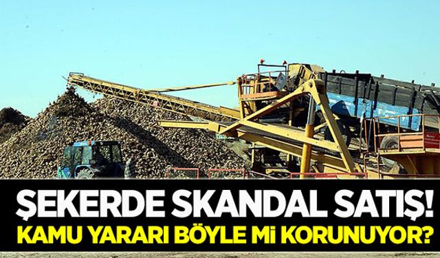 Tadilatına 23 milyon lira harcanan şeker fabrikası 77 milyon liraya satıldı!