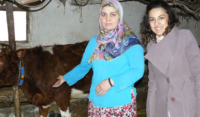 Genç çiftçi projesi meyvesini vermeye başladı