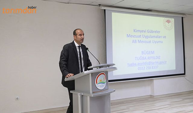 Sahte gübreye karşı ’Gübre Denetçisi Eğitimi’