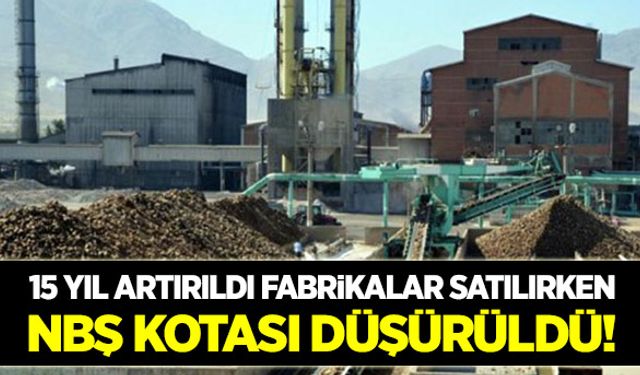 Fabrikaların satış sürecinde NBŞ kotaları düşürüldü!