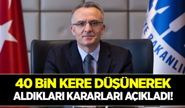 Bakan Ağbal şekerde 40 bin kere düşünerek aldıkları kararları açıkladı!