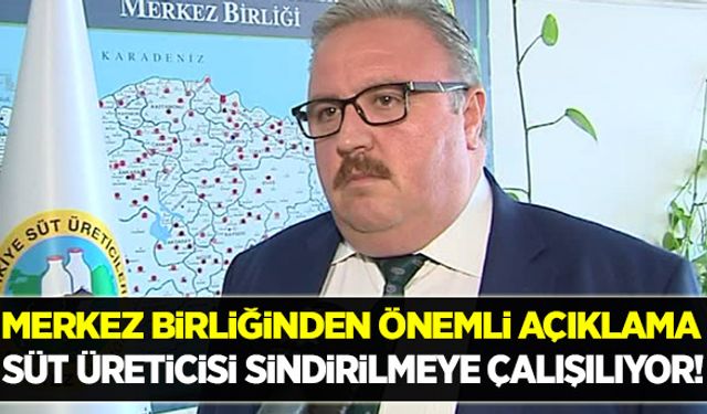 Süt üreticisi sindirilmeye çalışılıyor!