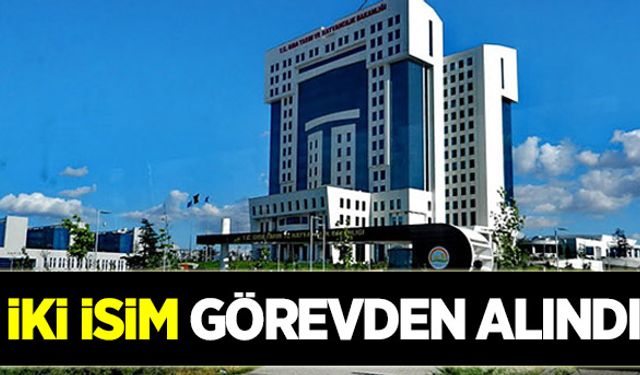 Tarım Bakanlığında iki isim daha görevden alındı!