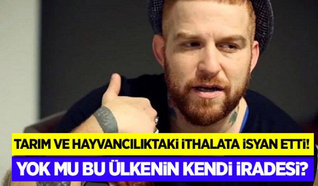 Gökhan Özoğuz’dan ithal hayvan tepkisi!