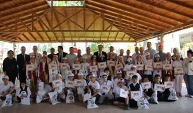 Çocuklar tarımla buluştu